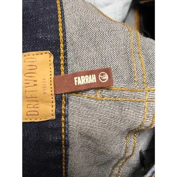 Driftwood Farrah Embroidered Flare Jeans Boho Floral Denim 30 Festival Western - Picture 8 of 11